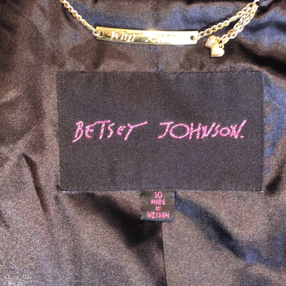 Betsey Johnson Wool Blend Double-breasted Coat - Picture 7 of 9